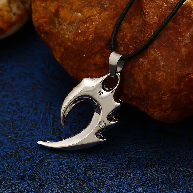 Dagon Claw Necklace Draconic Talon Dragon Pendant Necklace - Gothic Dragon Claw Necklace Wicked Tender