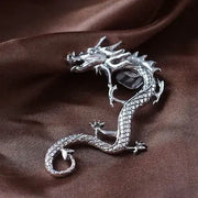 Dragon Serpent Dragon Ear Cuff - Mythical Fantasy Ear Wrap Wicked Tender
