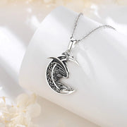 Sterling Silver Dragon Necklace Dragon’s Dream - 925 Sterling Silver Dragon Necklace Wicked Tender