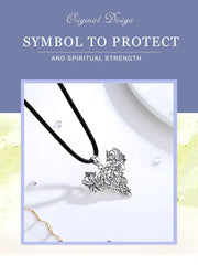 sterling silver dragon necklace Dragon’s Weave - 925 Sterling Silver Dragon Necklace Wicked Tender