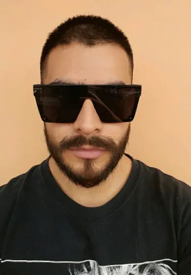 Flat Top Mirror Sunglasses Shield Visor Pink Mirror Sunglasses Womens Wicked Tender