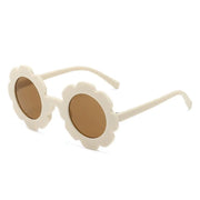 Flower Child - Kids Sunglasses Flower Shaped Sunglasses Cute Sunglasses for Girls Small Round Sunglasses Wicked Tender