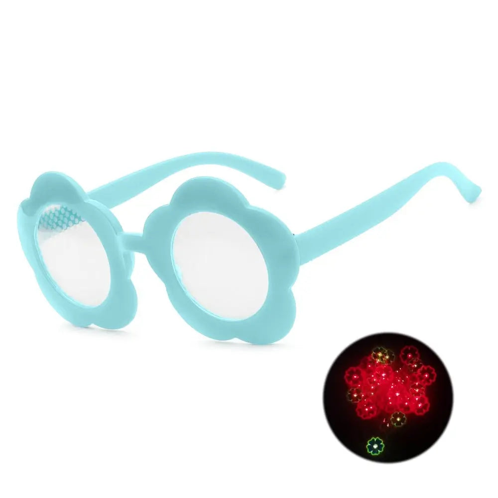 Flower Shaped Sunglasses That Turn Lights Into Flowers For Adults