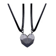 Matching Couple Necklaces Heartbreaker Necklace - Half Heart Matching Couple Necklaces Wicked Tender