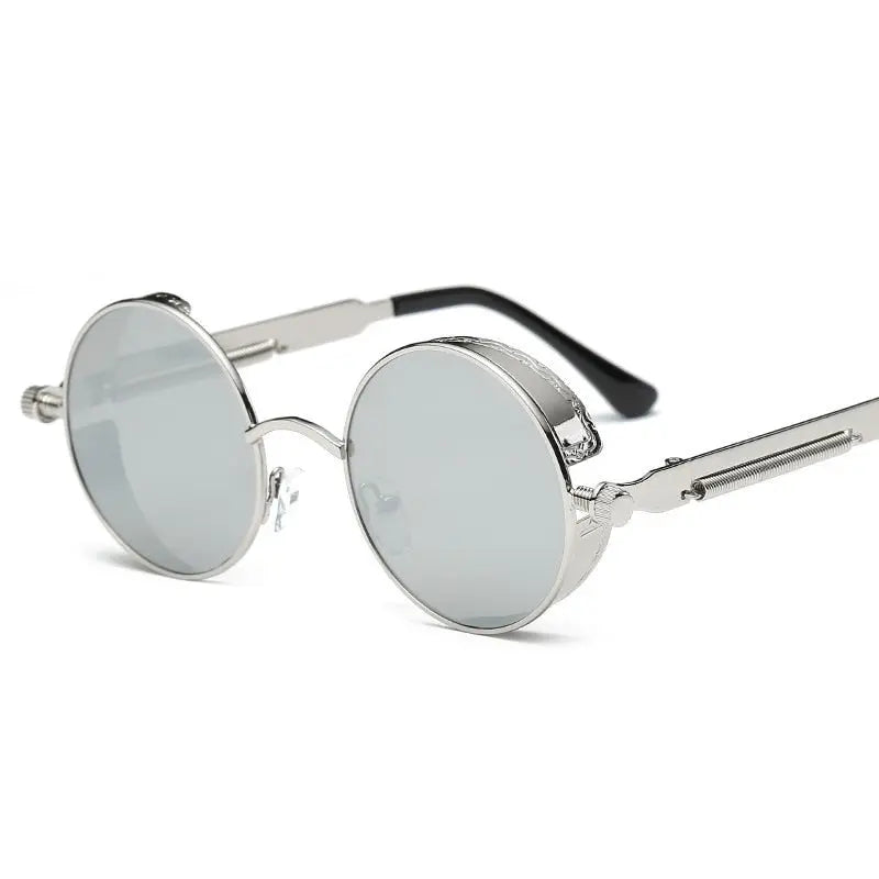 GDC round sunglasses 新品未使用品！！ High Intellect - Small Black Round Sunglasses Round Retro