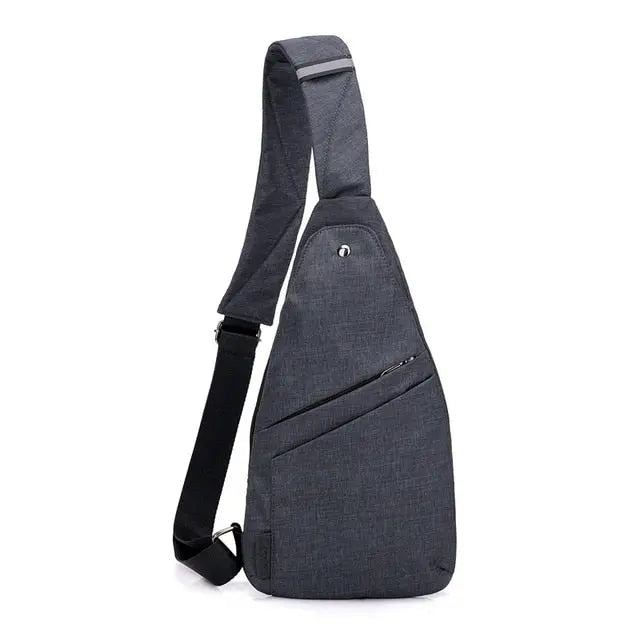 Men's Anti-theft Waterproof Crossbody Sling Bag – Casual, Secure & – Wicked Tender