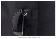 Men's Waterproof Crossbody Sport Sling Bag - Nylon Messenger Bag with Adjustable Shoulder Strap Wicked Tender