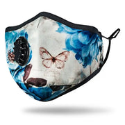 N95 Anti-Pollution Cotton Mask - N99 PM2.5 5-Layer Activated Carbon Filter, with Breathing Valve Wicked Tender