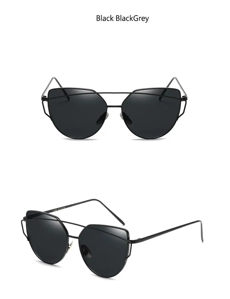 Cat eye aviator mirror sunglasses shop