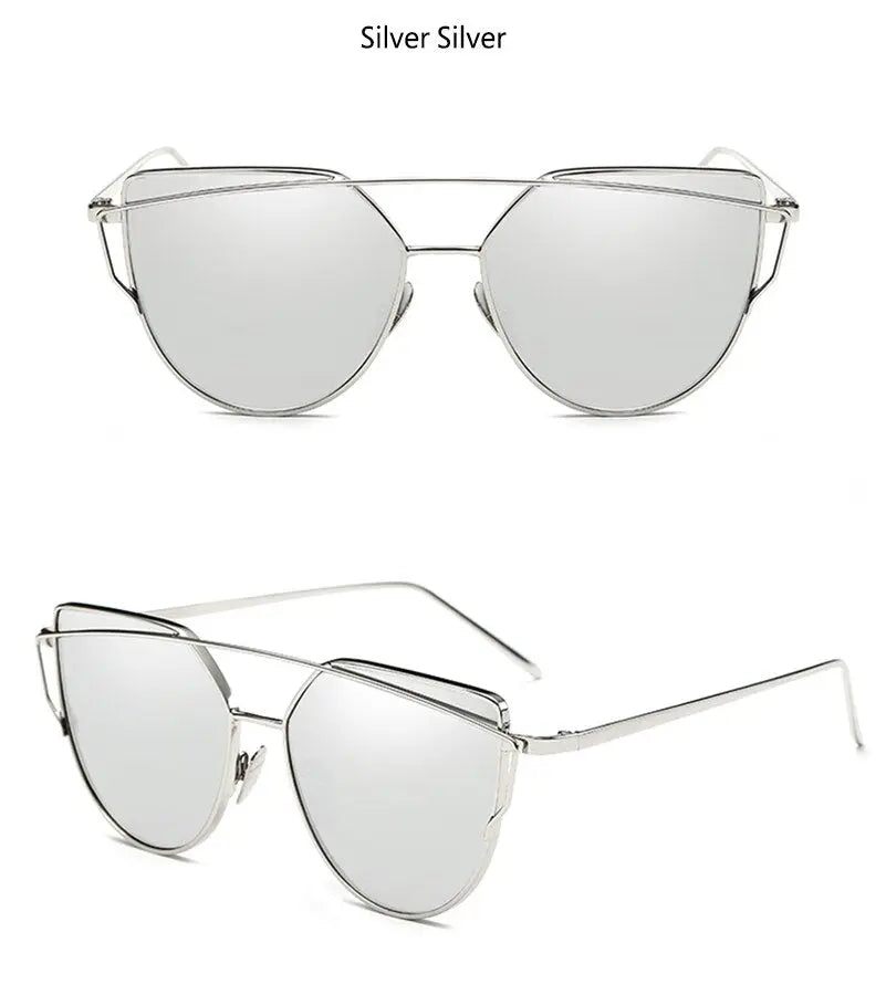 Silver sunglasses womens store