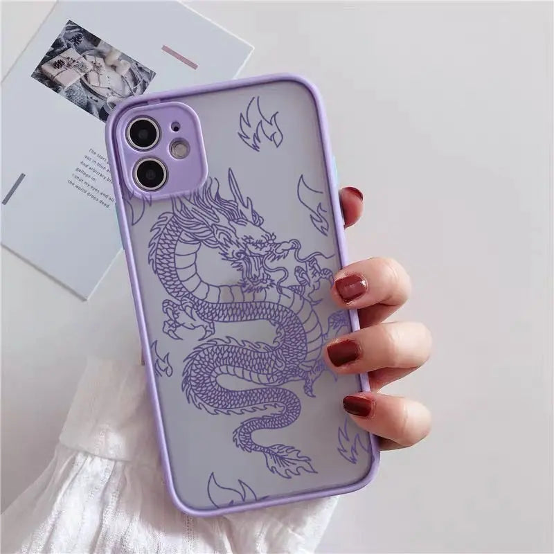 Pastel Dragon Phone Cases