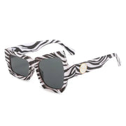 Raised Eyebrow Sunglasses - Big Funny Sunglasses Irregular Cat Eye Sunglasses Wicked Tender