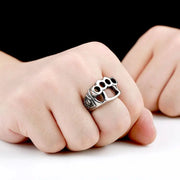 Stainless Steel Skull Ring Relentless - Stainless Steel Skull Ring Wicked Tender