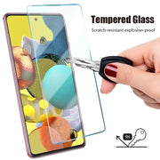 Samsung Tempered Glass Screen Protector for Samsung A Series, S Series, Plus, FE, Ultra, 3 Pieces Wicked Tender