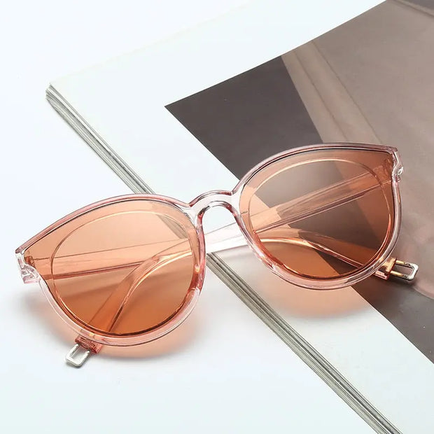 Oversized Cateye Sunglasses Toodles - Oversized Cateye Sunglasses for Women Curvy Pink Mirror Sunglasses Wicked Tender