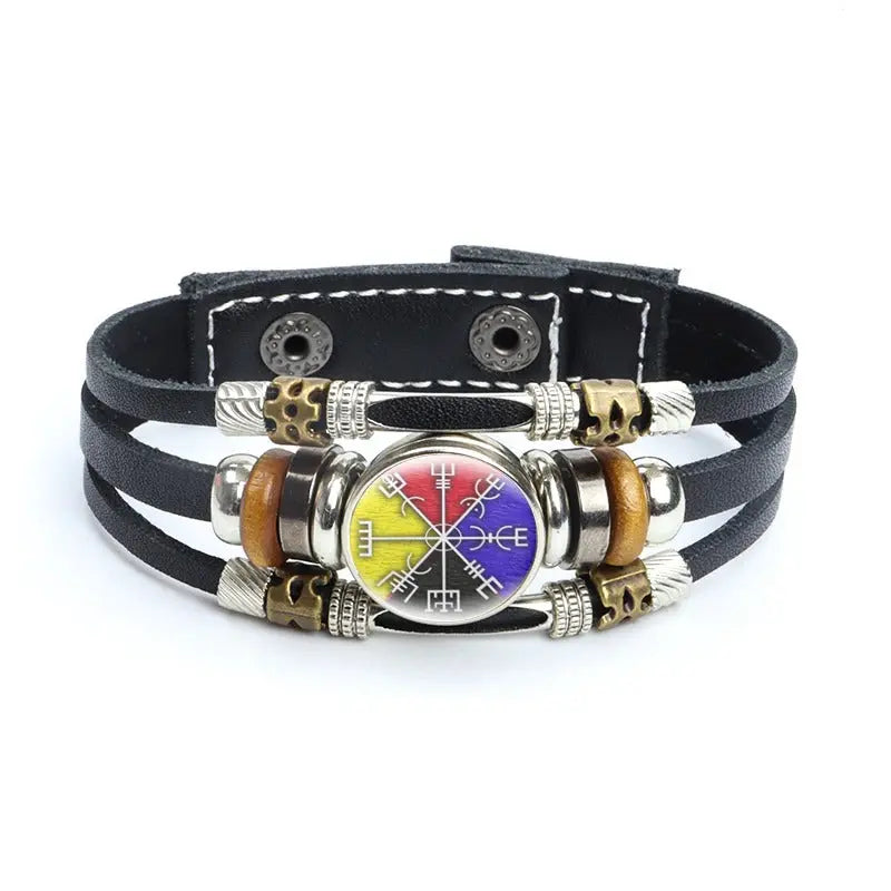 Viking-Compass-Leather-