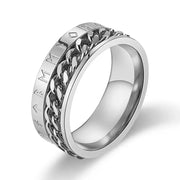 Vintage Viking Ring for Men Viking Symbol Ring - Men's Spin Rings Vintage Viking Ring for Men Wicked Tender