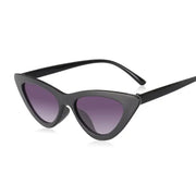 Vintage Cat Eye Glasses - Vintage Black Sunglasses Womens Small Lens Sunglasses Wicked Tender