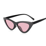 Vintage Cat Eye Glasses - Vintage Black Sunglasses Womens Small Lens Sunglasses Wicked Tender