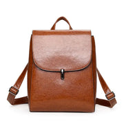 Women's PU Leather Fashion Backpack - Casual Urban Bag Wicked Tender
