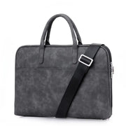 Women's PU Leather Laptop Bag - Large Capacity Notebook Messenger Wicked Tender