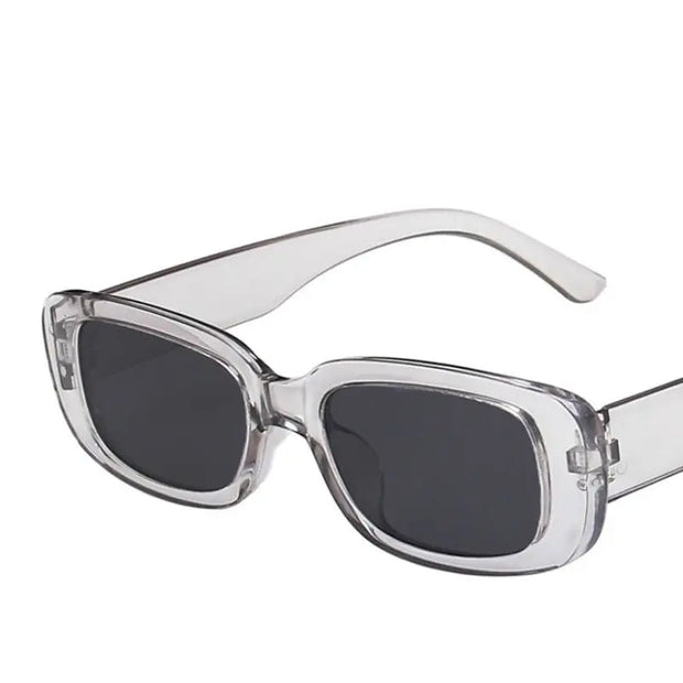 Womens Rectangle Sunglasses  - Small Retro Rectangle Sunglasses for Women Wicked Tender