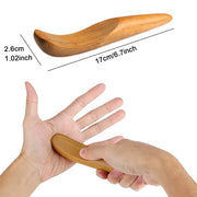 Trigger Point Massage Tool Wooden Trigger Point Massage Tool - Gua Sha Wooden Tool for Muscle Release for Face, Neck, Back, Arms, Hands, Feet Wicked Tender