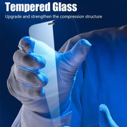 iPhone Tempered Glass Screen Protector for iPhone 11, 12, SE, 13, 14 Pro, Pro Max, Mini, X, XS, 4 Pieces Wicked Tender